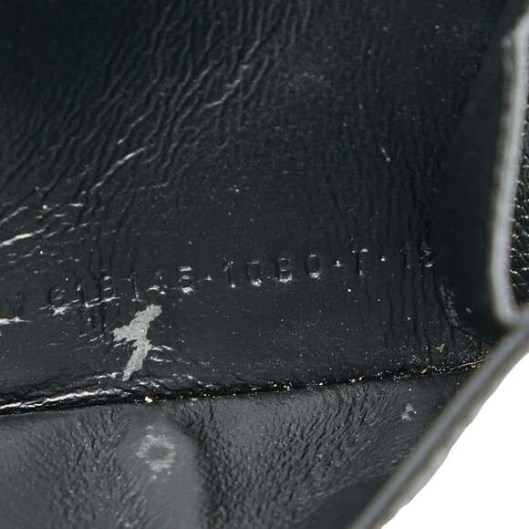 Balenciaga Chain Mini Wallet 618145 Black Leather Women's BALENCIAGA - Picture 10 of 12